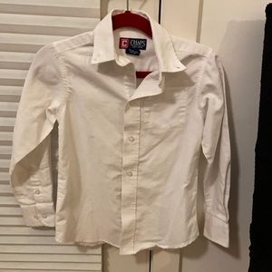 White boys button up